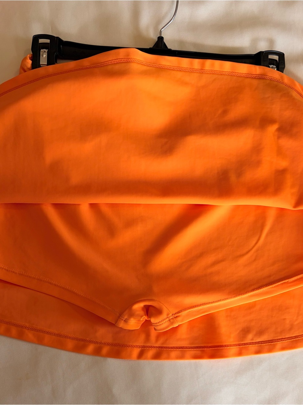 Women's Orange Tankini Swim Dress - Picture 7 of 8